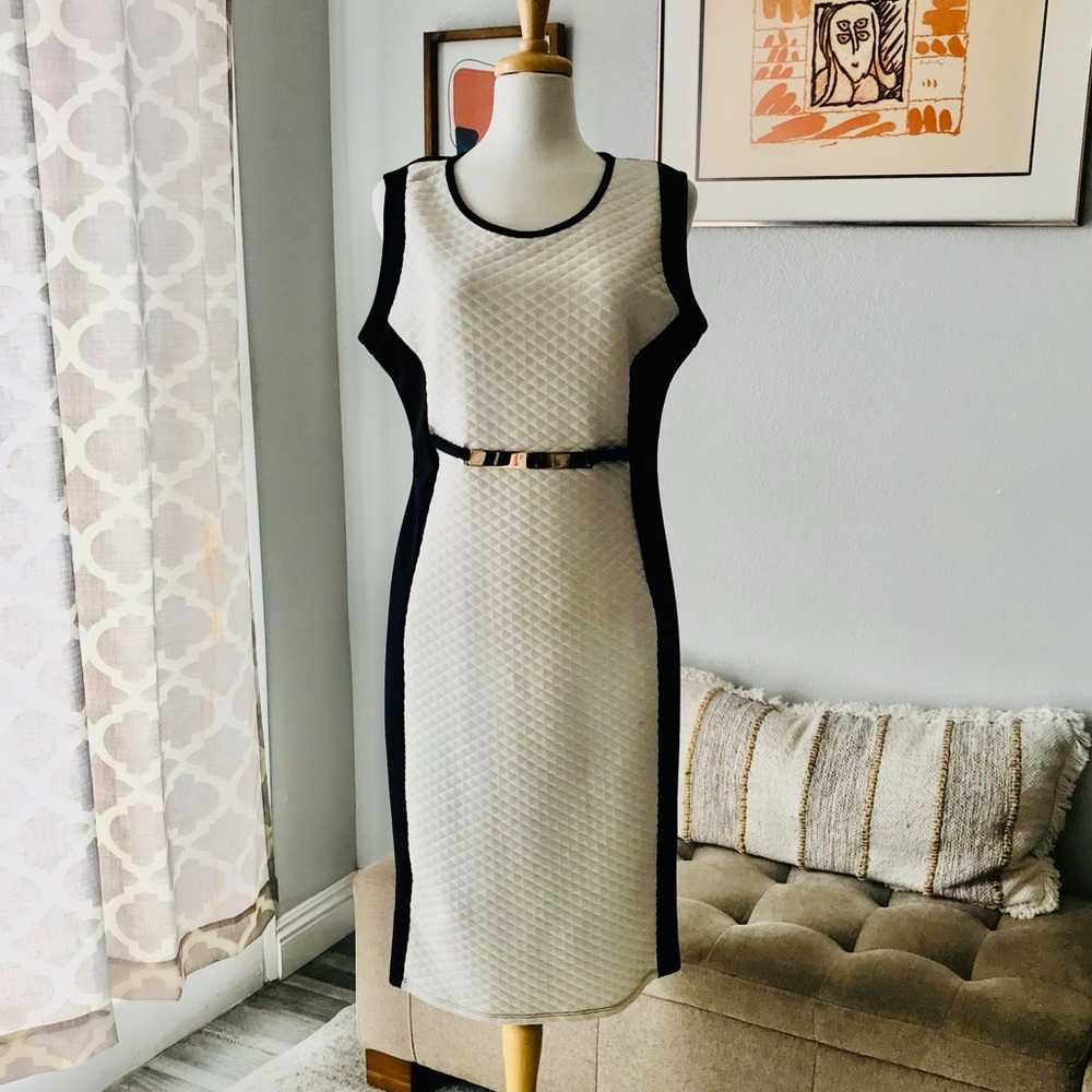 Black and White Dress